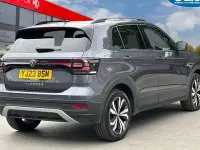 Used VW T-Cross Black Edition 110 HP (80 kW) 2023 Grey SUV