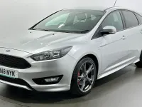 Used Ford Focus ST-Line X 182 HP (133 kW) 2017 Silver Hatchback