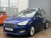 Used Ford Grand C-Max Titanium 125 HP (91 kW) 2016 Blue MPV