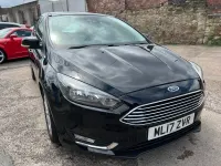 Used Ford Focus Titanium 120 HP (88 kW) 2017 Black Hatchback