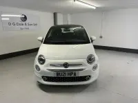 Used Fiat 500 Lounge 2021 White Hatchback