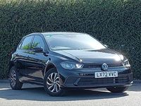 Used VW Polo Life 95 HP (69 kW) 2022 Black Hatchback