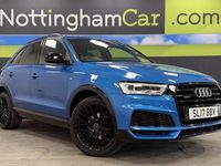 Used Audi Q3 Black Edition 150 HP (110 kW) 2017 Blue SUV