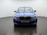 Used BMW M135 Impressive 306 HP (225 kW) 2021 Blue Hatchback