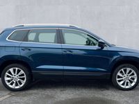 Used Skoda Karoq SE 150 HP (110 kW) 2018 Metallic  petrol blue SUV