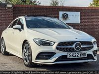 Used Mercedes CLA180 AMG Line Premium Plus 136 HP (100 kW) 2022 White Sedan