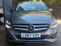Used Mercedes B180 109 HP (80 kW) 2017 Grey Hatchback