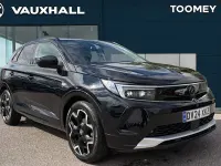 Used Vauxhall Grandland X Ultimate 131 HP (96 kW) 2024 Black SUV