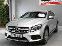 Used Mercedes GLA200 AMG Line Premium 156 HP (114 kW) 2018 Silver SUV
