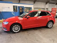 Used Audi A3 2015 Red Hatchback