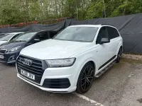 Usado Audi Q7 Black Edition 272 HP (200 kW) 2019 Branco SUV