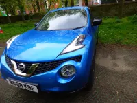 Used Nissan Juke 112 HP (82 kW) 2018 Blue SUV