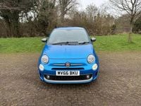 Used Fiat 500 S 69 HP (50 kW) 2016 Blue Hatchback