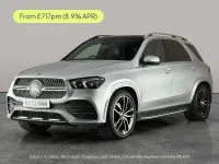 Begagnad Mercedes GLE400 AMG line 2020 Silver SUV