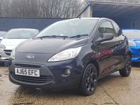 Used Ford Ka Zetec 68 HP (50 kW) 2016 Black Hatchback
