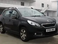 Used Peugeot 2008 Active 75 HP (55 kW) 2015 Black SUV