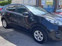 Used Kia Sportage 136 HP (100 kW) 2017 Black SUV