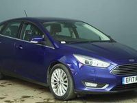 Used Ford Focus Titanium X 150 HP (110 kW) 2017 Blue Hatchback