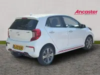 Used Kia Picanto GT-Line S 99 HP (72 kW) 2022 White Hatchback