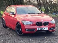 Used BMW 116 Sport Line 2012 Red Hatchback