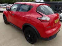 Used Nissan Juke Visia 94 HP (69 kW) 2017 Red SUV