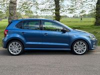 Begagnad VW Polo BlueGT 2015 Blå Halvkombi
