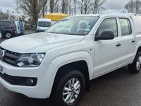 Begagnad VW Amarok Startline 2015 Vit Pickup