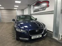 Used Jaguar XF Portfolio 180 HP (132 kW) 2018 Blue Sedan