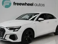 Used Audi A3 S-Line 150 HP (110 kW) 2023 White Sedan