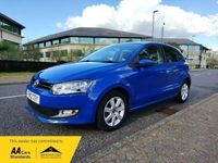 Used VW Polo Match 60 HP (44 kW) 2012 Blue Hatchback