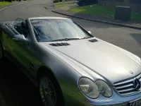 Used Mercedes SL500 2002 Silver Cabriolet