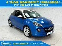 Used Vauxhall Adam Slam 100 HP (73 kW) 2016 Blue Hatchback