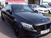 Used Mercedes C200 AMG line 184 HP (135 kW) 2023 Black Coupe