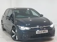 Used VW Golf VIII GTD 200 HP (147 kW) 2021 Black Hatchback