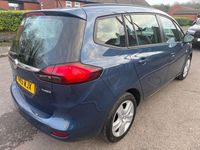 Used Vauxhall Zafira Tourer 140 HP (102 kW) 2015 Blue MPV