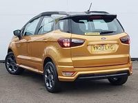 Used Ford Ecosport ST-Line 125 HP (91 kW) 2020 Yellow SUV