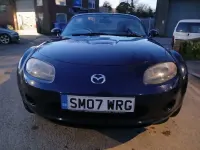 Used Mazda MX5 126 HP (92 kW) 2007 Blue Cabriolet
