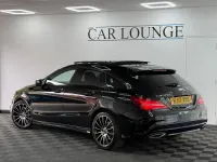 Used Mercedes CLA220 Shooting Brake AMG line 177 HP (130 kW) 2017 Black Estate