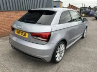 Used Audi A1 S-Line 125 HP (91 kW) 2018 Silver Hatchback