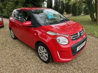 Used Citroën C1 Feel 2017 Red Hatchback