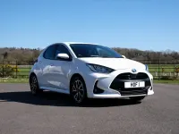 Used Toyota Yaris Design 2023 White Hatchback