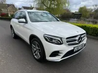 Usado Mercedes GLC220 AMG line 170 HP (125 kW) 2017 Branco SUV