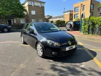 Used VW Golf VI SE 122 HP (89 kW) 2010 Black Hatchback