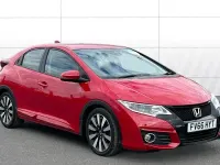 Begagnad Honda Civic SE Plus 142 HK (104 kW) 2016 Röd Halvkombi