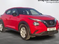 Used Nissan Juke N-Connecta 114 HP (83 kW) 2021 Red SUV