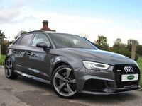 used Audi RS3 2.5 TFSI Sportback 5dr Petrol S Tronic quattro Euro 6 (s/s) (400 ps) Hatchback