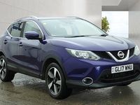 Used Nissan Qashqai N-Connecta 2017 Blue SUV