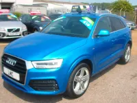 Used Audi Q3 S-line plus 150 HP (110 kW) 2015 Blue SUV