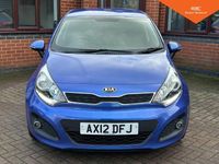 Used Kia Rio 107 HP (78 kW) 2012 Blue Hatchback