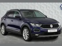 Used VW T-Roc SEL 150 HP (110 kW) 2019 Blue SUV